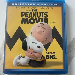 The Peanuts movie blue ray dvd collectors edition